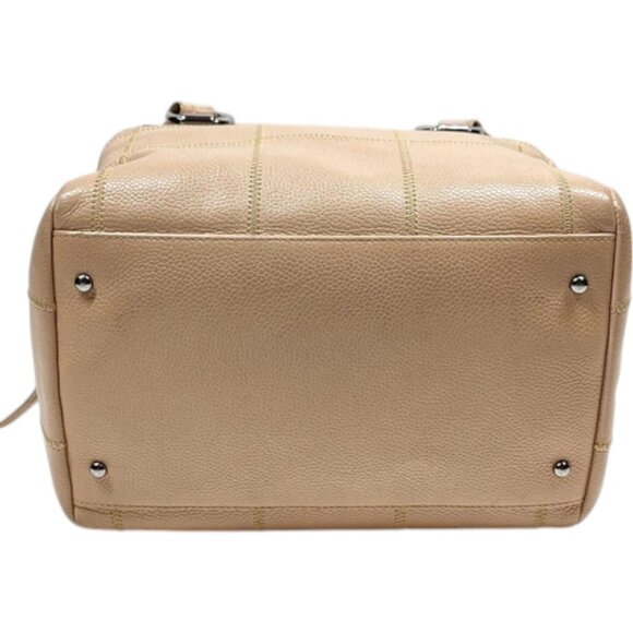 500525BU (S6) Chanel Hand Bag Brown Caviar Skin - Picture 4 of 9